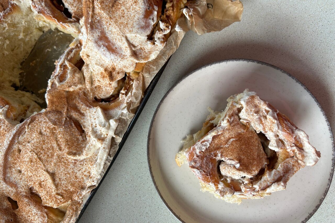 Cynamonki z jabłkami